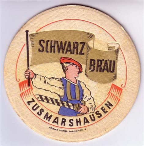 zusmarshausen a-by schwarz der II 4a (rund215-fahnentrger)
